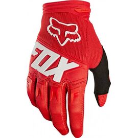 Велоперчатки подростковые Fox Dirtpaw Race Youth Glove, красные, 2018, 19507-003-L, Вариант УТ-00069779: Размер: L, изображение  - НаВелосипеде.рф