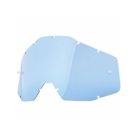 Линза 100% Racecraft/Accuri/Strata Anti-Fog Blue, 51001-002-02, изображение  - НаВелосипеде.рф