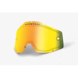 Линза 100% Racecraft/Accuri/Strata Anti-Fog Pink Mirror / Smoke, 51002-016-02, изображение  - НаВелосипеде.рф