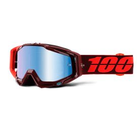 Очки велосипедные 100% Racecraft Kikass / Mirror Blue Lens, 50110-208-02, изображение  - НаВелосипеде.рф