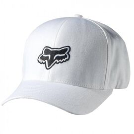 Велобейсболка Fox Legacy Flexfit Hat, S/M, белый, 58225-008-S/M, изображение  - НаВелосипеде.рф
