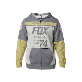 Толстовка Fox Draftr Zip Fleece, серый 2018, Вариант УТ-00071273: Размер: L, изображение  - НаВелосипеде.рф