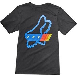 Велофутболка подростковая Fox Youth Fourth Division SS Tee, черный 2018, 19807-001-YL, Вариант УТ-00072013: Размер: YL , изображение  - НаВелосипеде.рф