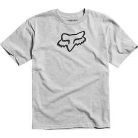Велофутболка подростковая Fox Youth Legacy SS Tee, серый 2016, 15594-040-YL, Вариант УТ-00072024: Размер: YL , изображение  - НаВелосипеде.рф