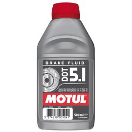 Жидкость тормозная Motul Dot 5.1 Brake Fluid, 0.5 литр, 100950, изображение  - НаВелосипеде.рф