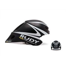 Велошлем Rudy Project CHRONO WINGSPAN BLACK/WHITE/SILV 2016, HL501961, Вариант УТ-00066263: Размер: U (54-59 см), изображение  - НаВелосипеде.рф