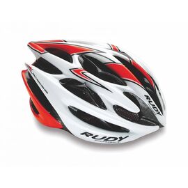 Велошлем Rudy Project STERLING MTB WHITE-RED FLUO SHINY, HL512702, Вариант УТ-00066327: Размер: L (58-62 см), изображение  - НаВелосипеде.рф