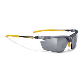 Очки велосипедные Rudy Project MAGSTER FROZEN ASH - LS BLACK YELLOW RUBBER, SN660987E, изображение  - НаВелосипеде.рф