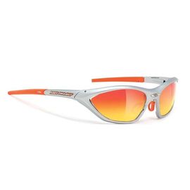 Очки велосипедные Rudy Project APACHE SX SILVER M/LASER RED+ORANGE&TIPS, SN073893M, изображение  - НаВелосипеде.рф