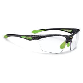 Очки велосипедные Rudy Project STRATOFLY CARBONIUM - PHOTOCLEAR Lime Rubber, SP236619-0001, изображение  - НаВелосипеде.рф