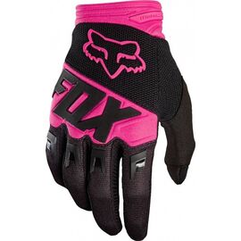Велоперчатки Fox Dirtpaw Race Glove, черно-розовые, 2018, 19503-285-L, Вариант УТ-00069306: Размер: L , изображение  - НаВелосипеде.рф