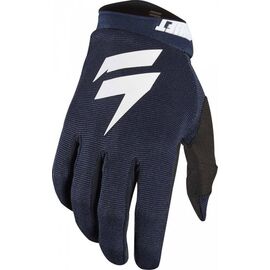 Велоперчатки Shift White Air Glove, синие, белый логотип, 2018, 19325-007-L, Вариант УТ-00069732: Размер: L , изображение  - НаВелосипеде.рф