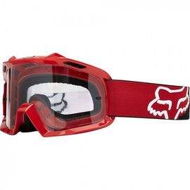 Веломаска подростковая Fox Air Space Youth Matte Red Clear, 09636-906-OS, изображение  - НаВелосипеде.рф