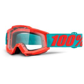 Очки велосипедные 100% Accuri Passion Orange / Clear Lens, 50200-197-02, изображение  - НаВелосипеде.рф