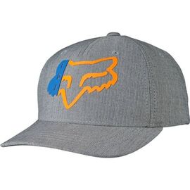 Велобейсболка подростковая Fox Youth Zerio 110 Snapback Heather, серый, 19794-040-OS, изображение  - НаВелосипеде.рф