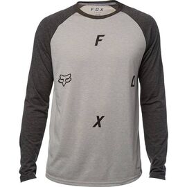 Толстовка Fox Conjoin LS Tech Raglan Heather, темно-серый 2018, Вариант УТ-00071220: Размер: L , изображение  - НаВелосипеде.рф
