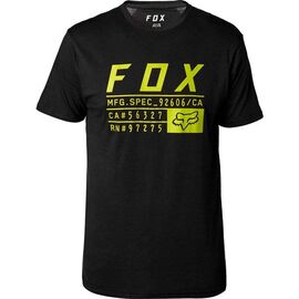 Велофутболка Fox Abyssmal SS Tech Tee, черный 2018, 20332-001-L, Вариант УТ-00071487: Размер: L, изображение  - НаВелосипеде.рф