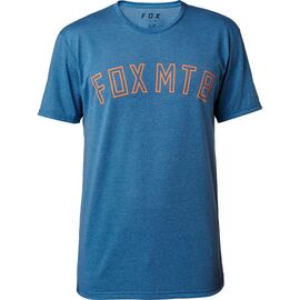 Велофутболка Fox Doldrums SS Tech Tee, синий 2018, 20464-522-L, Вариант УТ-00071585: Размер: L , изображение  - НаВелосипеде.рф
