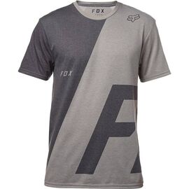 Велофутболка Fox Inverter SS Tech Tee, темно-серый 2018 ,19730-572-L, Вариант УТ-00071700: Размер: L , изображение  - НаВелосипеде.рф
