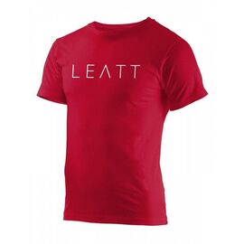 Велофутболка Leatt Logo, красный 2017, 5017700151, Вариант УТ-00071912: Размер: M , изображение  - НаВелосипеде.рф