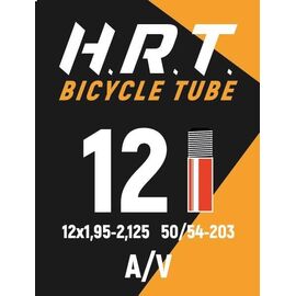 Камера для колясок/тележек HORST, 12"х1.95"-2.125", автониппель, черный, 00-010010, изображение  - НаВелосипеде.рф