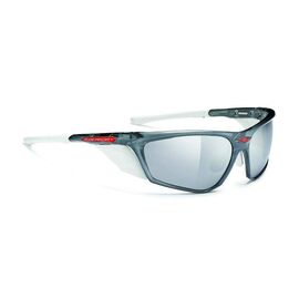 Очки велосипедные Rudy Project ZYON MIRROR GUN - LS BLACK WHITE RUBBER, SN220902, изображение  - НаВелосипеде.рф