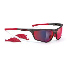 Очки велосипедные Rudy Project ZYON GRAPHITE-MLS RED, SN223898, изображение  - НаВелосипеде.рф