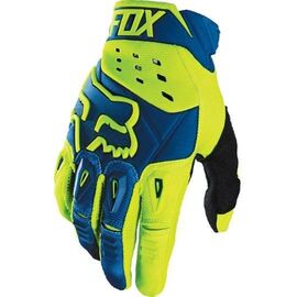 Велоперчатки Fox Pawtector Race Glove, сине-желтые, 2016, 12005-026-M, Вариант УТ-00069582: Размер: М, изображение  - НаВелосипеде.рф