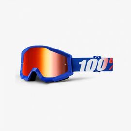 Очки велосипедные 100% Strata Nation / Mirror Blue Lens, 50410-236-02, изображение  - НаВелосипеде.рф