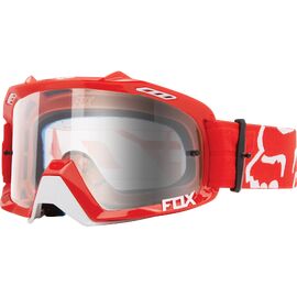 Маска велосипедная Fox Air Defence Red/Clear, 14594-902-NS, изображение  - НаВелосипеде.рф