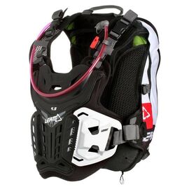 Рюкзак-гидропак защита панцирь Leatt GPX 4.5 Hydra Chest Protector, черно-белый, 5018100151, изображение  - НаВелосипеде.рф