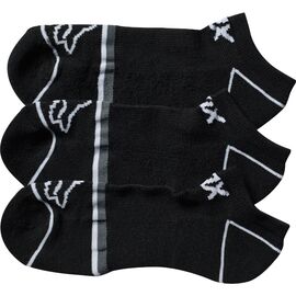 Носки женские Fox Perf No Show Socks 3 пары, черный, 2017, 19011-001, Вариант УТ-00071106: Размер: S/M, изображение  - НаВелосипеде.рф