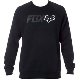 Толстовка Fox Legacy Crew Fleece, черный 2018, Вариант УТ-00071306: Размер: L , изображение  - НаВелосипеде.рф