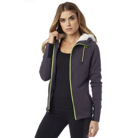 Толстовка женская Fox Objective Sherpa Zip Hoody Smoke 2016, Вариант УТ-00071405: Размер: L, изображение  - НаВелосипеде.рф