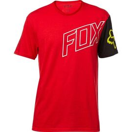 Велофутболка Fox Moto Vation SS Tech Tee, темно-красный 2018, 20471-208-L, Вариант УТ-00071791: Размер: L, изображение  - НаВелосипеде.рф