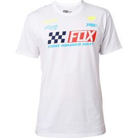 Велофутболка Fox Repaired SS Tee, белый 2017, 19282-190-S, Вариант УТ-00071851: Размер: S, изображение  - НаВелосипеде.рф