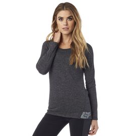 Велофутболка женская Fox Certain LS Tee, черный 2016, 17202-001-L, Вариант УТ-00071946: Размер: L, изображение  - НаВелосипеде.рф
