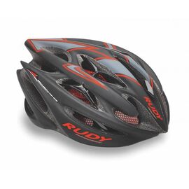 Велошлем Rudy Project STERLING BLACK/RED FLUO MATT, HL513102, Вариант УТ-00066313: Размер: L (59-61 см), изображение  - НаВелосипеде.рф