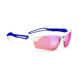 Очки велосипедные Rudy Project SWIFTY WHITE GLOSS/BLUE-RAC RED, SP14036931W, изображение  - НаВелосипеде.рф