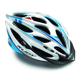 Велошлем Rudy Project ZUMA WHITE/AZUR SHINY, HL432002, Вариант УТ-00066366: Размер: L (59-61 см), изображение  - НаВелосипеде.рф