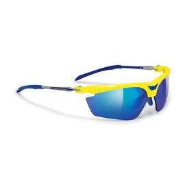 Очки велосипедные Rudy Project MAGSTER YELLOW FLUO - M/LS BLUE+TRAS, SN663967R, изображение  - НаВелосипеде.рф