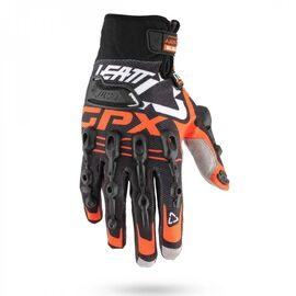 Велоперчатки Leatt GPX 5.5 Windblock Glove, черно-оранжевые, 2016, 6016000703, Вариант УТ-00069659: Размер: L, изображение  - НаВелосипеде.рф