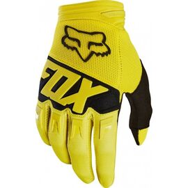 Велоперчатки подростковые Fox Dirtpaw Race Youth Glove, желтые, 2018, 19507-005-L, Вариант УТ-00069782: Размер: L , изображение  - НаВелосипеде.рф