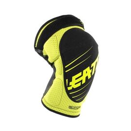 Наколенники подростковые Leatt 3DF 5.0 Knee Guard Junior, желто-черный, 5016100902, изображение  - НаВелосипеде.рф