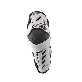 Наколенники Leatt Dual Axis Knee & Shin Guard, XL/XXL, бело-черный, 5017010177, изображение  - НаВелосипеде.рф