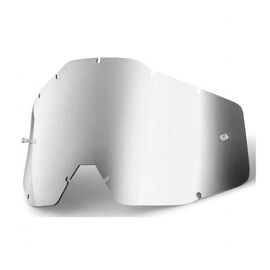 Линза 100% Racecraft/Accuri/Strata Anti-Fog Silver Mirror, 51002-008-02, изображение  - НаВелосипеде.рф