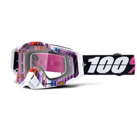 Очки велосипедные 100% Racecraft Glitch / Clear Lens, 50100-152-02, изображение  - НаВелосипеде.рф