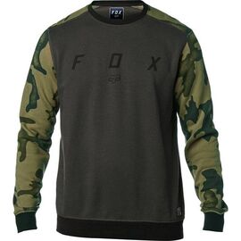 Толстовка Fox District Crew Fleece, зеленый 2018, Вариант УТ-00071259: Размер: M , изображение  - НаВелосипеде.рф