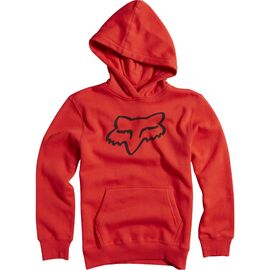 Толстовка подростковая Fox Youth Legacy Pullover Fleece, красный 2016, Вариант УТ-00071465: Размер: YL , изображение  - НаВелосипеде.рф