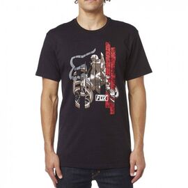 Велофутболка Fox Getting Even SS Tee, черный 2016, 17919-001-XL, Вариант УТ-00071654: Размер: XL, изображение  - НаВелосипеде.рф